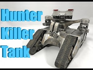 Neca Cinemachines Hunter Killer Tank from Terminator 2 Judgment Day 3D