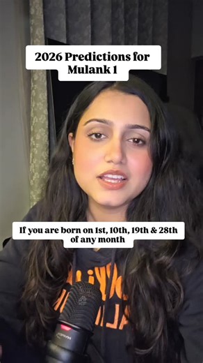 Your Astro Therapist| Anmol khullar | Vedic Astrologer on Instagram: "If you are born on 1st, 10th, 19th & 28th of any month Your 2026 story shall be something like this. Let us all agree about the fact that the vedic chart or the horoscope is the most significant in predicting your yearly analysis but your mulank can give you the direction to where you are heading in a particular year. . . #astrology #astro #vedic #numerology #mulank1 #moolank1 #2026predictions #2026 #2026horoscope"