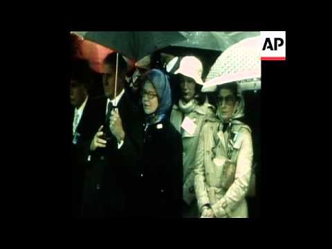 SYND 12 12 78 FUNERAL OF FORMER ISRAELI PRINE MINISTER GOLDA MEIR