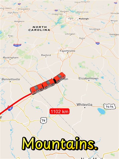 Miami to Toronto Route #miami #route