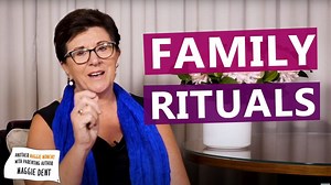 In this "Maggie Moment", parenting author, educator and host of the ABC podcast Parental As Anything Maggie Dent talks about the significance of family rituals in our lives. She explains how family rituals do not have to be complex and detailed ceremonies but rather little things that you might do habitually that cement your connection as a family. Can be pizza Friday, Sunday brekky or icecream after bike ride....simple things repeated! What rituals and connections do you have in your family? | 