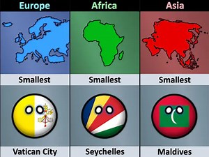 谁是这个大陆上最小的国家