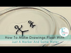 How to Make Your Drawings Float | School Project | FLOATING Stick Man trick | Science Experiment