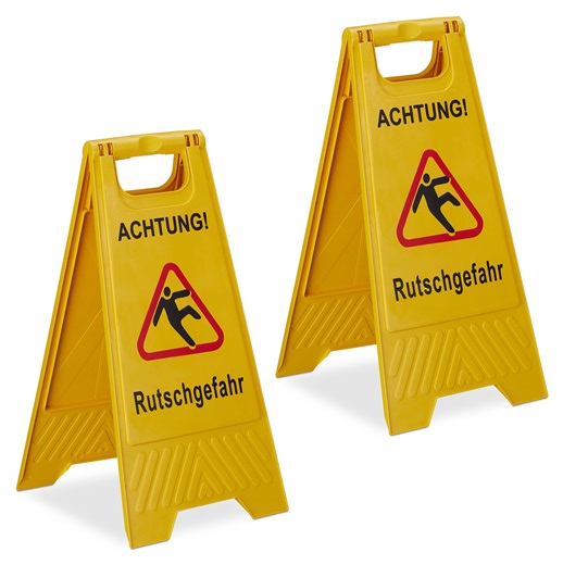 Panneau de signalisation en lot de 2 | Je commande ! | home24