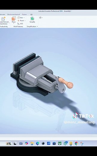 Understanding Bench Vice Design in Autodesk Inventor 2026