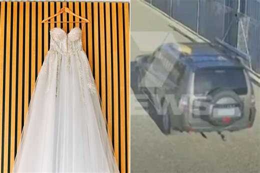A Bride's Wedding Dress Is Lost After Groom Accidentally Left It on the Roof of His Car and Drove Off