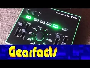 Roland VT-3 Voice Transformer / Vocoder sounds demo