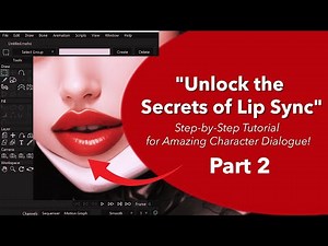 Unlock The Secrets Of Lip Sync (Moho Studio) Part 2