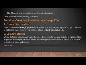 How to Fix the Windows cannot find image.png Error in Python 3.7 with the os Module