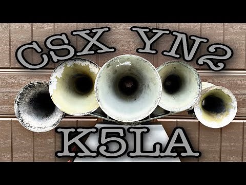 CSX YN2 K5LA Hybrid Real Train Horn Nathan Airchime