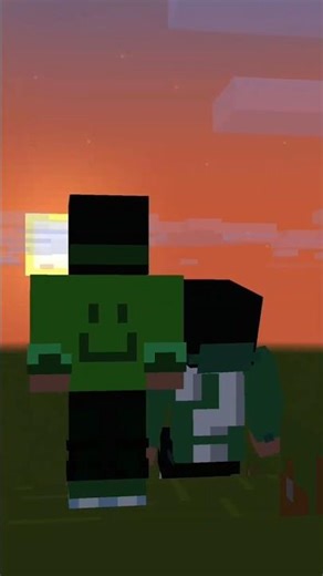 Minecraft Sunset #Craftedshorts #minecraft