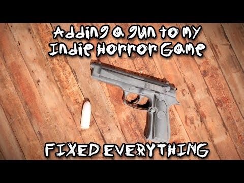 I Added a GUN to my Indie Horror Game