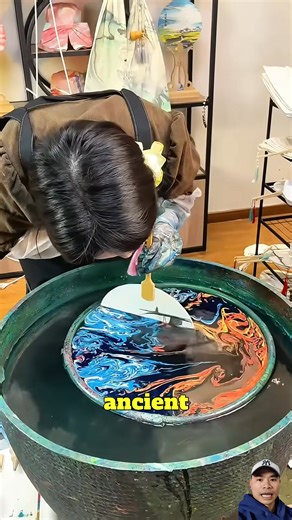 Turning water into art #EbruArt #HandmadeMagic #CreativeFlow | Ogunquit, Maine Oceanfront Rentals