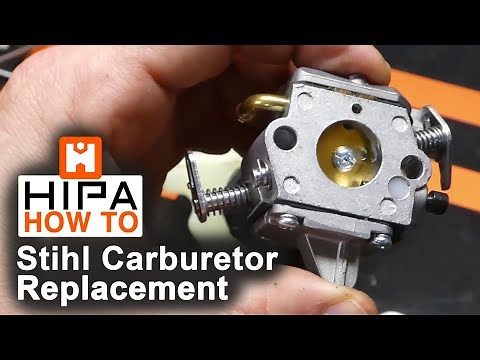 How to replace the carburetor - Stihl chainsaw - Hipa How To - 009