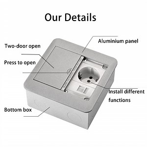 [Hot Item] Computer Network Floor Plug Socket Rj45 Data Floor Socket Outlet