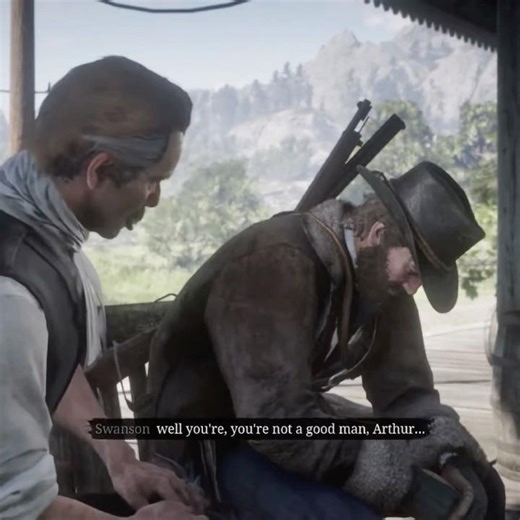 Arthur talks to reverend