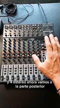 How to connect speakers to a mixer? 🔊🎚🎛 #musicians #singers #sound #Mexico
