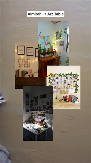 I Turned an Old Almirah into an Art Table | Day 1 #shorts