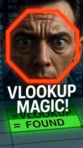 VLOOKUP Hookup Secrets: Master Excel in 20 Seconds! ⚡️ | MS Excel Shorts #excelhack #msexcel