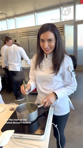 Pastry Academy on Instagram: "Day 31 at the Pastry Academy! It’s the start of the plated dessert module! #steeliteinternational #silikomartprofessional #polin #matferbourgeatusa #clementdesignusa"