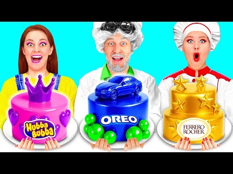 Me vs Grandpa Cooking Challenge | Funny Kitchen Hacks by RaPaPa Challenge