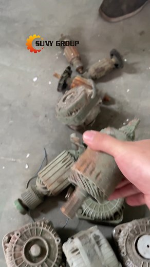 Powerful Crushing Line for Fan Motor Scrap! #motorcrusher #motorhammermill #motorrecyclingline | Zhengzhou Zhengyang Machinery Equipment Co.,Ltd.