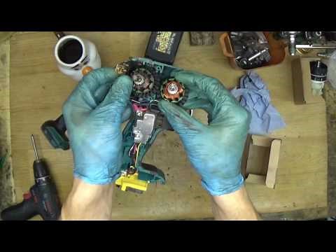 Makita 18V impact driver DTD152 armature change