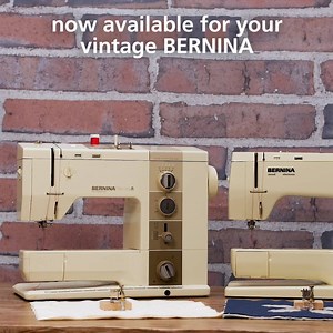 Say Goodbye to accidental jabs or snags using these adjustable free-motion presser feet. Now available for vintage machines. Click "Learn More" to see how they make your sewing a breeze! | BERNINA USA