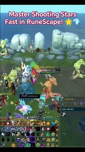 Get Maximum Stardust Fast! RuneScape Shooting Stars Guide ✨