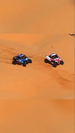 Three-way battle #dakar2026 #automobile #car #desert #racing #motorsport #rally