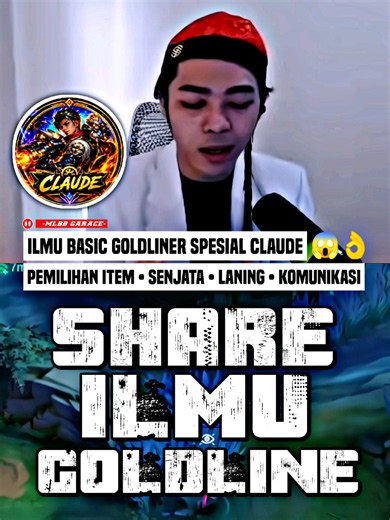 Ilmu basic goldline spesial claude, pemilihan item, senjata, laning dan komunikasi team👏@leo.kabuki #MLBBALLSTAR #MLBBEmote #MLBBSirenMask #MobileLegendsBangBang #MLBB