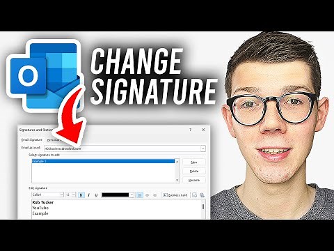 How To Change Signature In Outlook - Full Guide