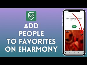 How to Add People to Favorites on Eharmony 2024 | Eharmony Tutorial