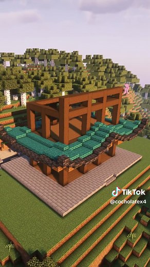 Ideas para tu mundo Minecraft Casa japonesa #minecraftbuilding #minecrafttutorial #japanese #minecraft #cosasminecraft