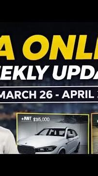 GTA Online Weekly Update (March 26 – April 2) $1M FREE + 3X Money + FREE Warehouse!