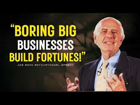 Boring Businesses That Secretly Create Millionaires (90% Success Rate?) | Jim Rohn Motivation