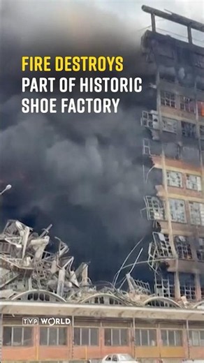 #Fire destroys part of historic shoe #factory
