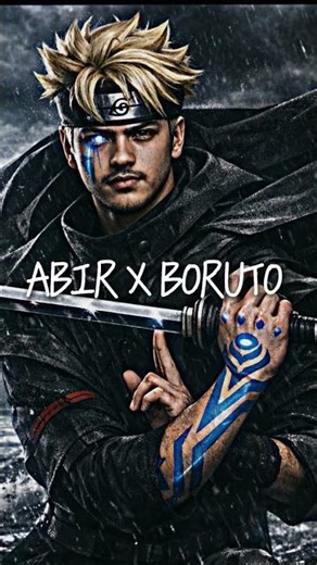 Abir X BORUTO Uzumaki #naruto #boruto #anime #aiimages #youtubeshorts #youtube #borutouzumaki