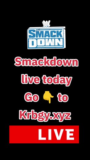 smackdown live today smackdown live stream smackdown en vivo #wwe #smackdown live stream tonight #smackdownlive