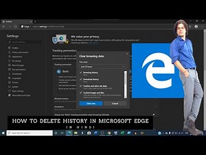How to delete history in Microsoft edge | how to clear cache in edge | delete edge history | edge