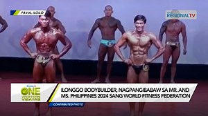 Ilonggo bodybuilder, kampyon sa Mr. and Ms. Philippines 2024 sang World Fitness