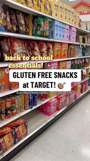 Gluten free back to school essentials at Target! 🎯 fig approved! #figpartner