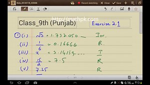 P-Math Class 9-Unit 2-Ex. 2.1-Q.1