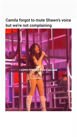Songs Factory on Instagram: "She knew her mic was on 🔥🔥 Camila Cabello didn’t just perform Señorita — she owned it. Even when Shawn’s background vocals slipped through, she handled it like a pro, turning a small slip into a breathtaking moment. Her vocals? Flawless. Her stage presence? Unmatched. It’s that effortless confidence and pure talent that remind everyone why she’s one of the best live performers of her generation. 🎤✨ 🎶 Camila Cabello – Señorita (Live Performance) 📺 Performance Typ