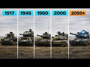 100+ Years of Tank Evolution | From WWI to AI-Controlled Beasts