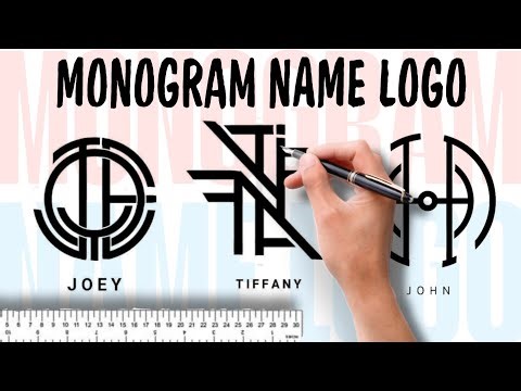 How I make name logos | Timelapse