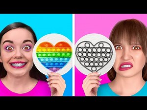 WHO DRAWS IT BETTER? || Awesome Drawing Hacks And Cool Challenges By 123 GO! Live