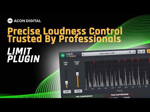 Professional Limiting Without Coloration | Acon Digital Limit Walkthrough