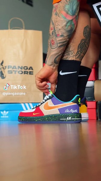 Nike Air Force 1 07 LV8 What The LA 🏀
