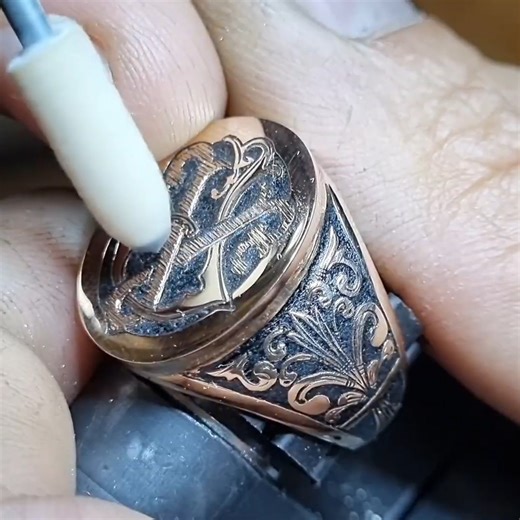 How to make this ring unique design ring making process | The hallmark